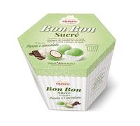 Confetti Crispo Sucrè Panna e Cioccolato, Ricoperti di Zucchero, Verdi, con Pirottini Inclusi - 500 gr