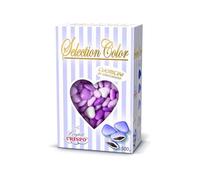 CONFETTI CUORICINI CIOCCOLATO FONDENTE LILLA SFUMATI 500GR CRISPO