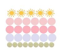 Confetti da Tavolo Rosa 100 Pezzi in Carta per Gender Reveal