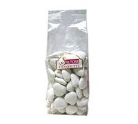 Confetti di Sulmona Cuori al Cioccolato, Bianchi - 500 gr