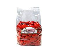 Confetti di Sulmona Cuori al Cioccolato, Rosso - 500 gr
