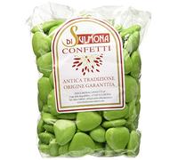 Confetti di Sulmona Cuori al Cioccolato, Verde - 500 gr
