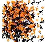 Confetti glitter di Halloween | 100pcs luccics paillettes tavolo di Halloweens Pumpe Confettis | Pumpkin Bat Witch Spider | Sprinkles per feste di paillettes da 15 g per decorazioni per dolcetto