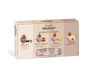 Confetti MAXTRIS 1 kg colorati SFUMATO AVORIO 4 gusti 0AJP