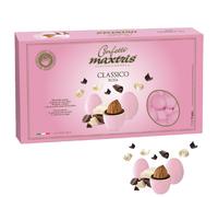 CONFETTI MAXTRIS CADEAUX CIOCOMANDORLA CLASSICO ROSA 1Kg VASSOIO SFUSI