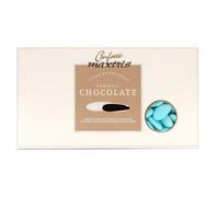 CONFETTI MAXTRIS CELESTE CIOCCOLATO FONDENTE CONFEZIONE DA 1 KG. CONFETTATA