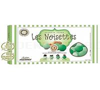 Confetti Maxtris di NOCCIOLA tostata, Les Noisettes Verde (4 Gusti), Assortito, 1000 Grammo