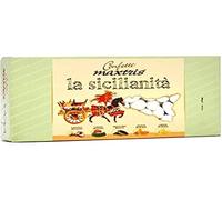 CONFETTI MAXTRIS MANDORLA RICOPERTA CIOCCOLATO BIANCO/ FONDENTE ASSORTITI 1 KG.