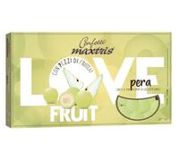 Confetti Maxtris Love Fruit con Pera ricoperta di Cioccolato Bianco 1000 gr