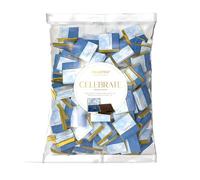 Confetti Maxtris - Maxtris Cioccolatini CELEBRATE DARK con cioccolato fondente, Napolitains, Celeste, busta 1 kg