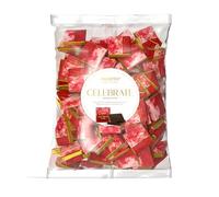 Confetti Maxtris - Maxtris Cioccolatini CELEBRATE DARK, con cioccolato fondente, Napolitains, Rosso, busta 1 kg