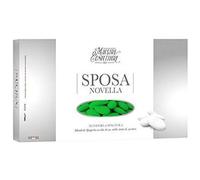 Maxtris | confetti italiani di mandorla 1 kg | sposa novella verde promessa MAX