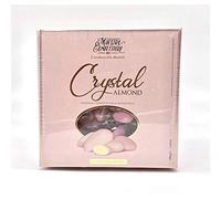 CONFETTI MAXTRIS Vassoio 500 gr confetti alla MANDORLA ROSA incartati