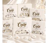 Confetti Messaggi dal Cuore per crispo 250g - KIT 6 CONFEZIONI con Frase a Scelta "Forever", "Oggi Sposi", "Ti Amo", "Thank You", "Fedine", "Infinito"