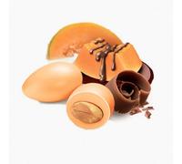Confetti Papa - Cioccolato e Mandorla g 500 | Gusto Melone | Colore Arancio (95