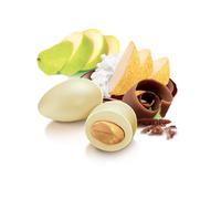 Confetti Papa - Cioccolato e Mandorla g 500 | Gusto Ricotta e Pera | Colore Bian
