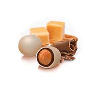 Confetti Papa - Cioccolato e Mou g 500 | Confetti rotondi | Colore Ecrù (95 pz)