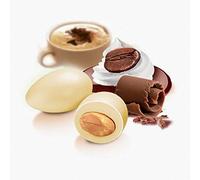 Confetti Papa | Confetti Cioccolato e Mandorla CAPPUCCINO | Colore ECRU' | Confetti con solo aromi naturali, senza glutine e adatti alla dieta vegetariana | Certificati Kosher | Confezione da 500 g
