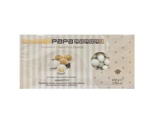 CONFETTI PAPA Le Dolci Tradizioni d'Italia CIOCCO AMARETTO 500 g 16WX