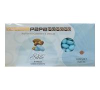 CONFETTI PAPA Mandorla Mediterranea linea 3 Stelle Colore CELESTE 1 KG 185N