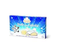 CONFETTI STELLINE BIANCO PERLATO AL CIOCCOLATO BIANCO 500GR CRISPO
