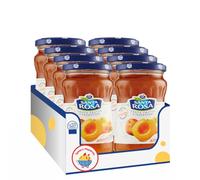 Confettura di Albicocche 350 g - Marmellata con Frutta a Pezzettoni Ideale per Colazione e Dolci - Variazioni 4/8/12 Pezzi (4 PEZZI)