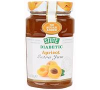Confettura di albicocche per diabetici (430 g) Bulk Pack x 6 Super risparmio