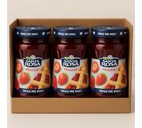Confettura di Fragole 3 x 600g - Marmellata Naturale con Fragole Italiane - Senza Conservanti né Coloranti - Ideale per Colazione e Dolci Fatti in Casa - Gusto Fresco e Autentico Santa Rosa