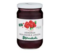 Confettura di mirtilli rossi svedese biologica 400 g - Björnekulla, senza con...