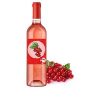 Confettura di ribes rosso in un bicchiere, 0,75 l