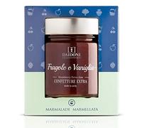 Confettura Extra di Fragole e Vaniglia Artigianale Siciliana - 12 Vasetti da 280g