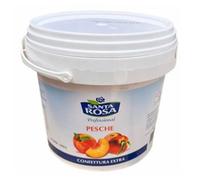 Confettura Extra di Frutta Santa Rosa in barattolo da 3 Kg Pesche