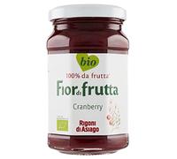 Confettura Rigoni di Asiago Bio Fiordifrutta Mirtilli Rossi Bosco Vasetto 250 g