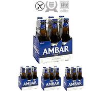 Confez. 24 AMBAR birra analcolica 0,0% alcol senza glutine 33 cl