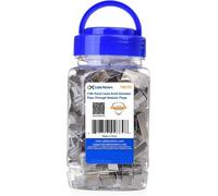 Confez. Da 100 Connettore RJ45 Passante Cat6A (Term. Cat 6A / Connet. Cat6A / Sp