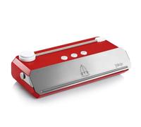 Confezionatrice sottovuoto TAKAJE Vacuum Machine Rossa | Premiata nel 2014 con il Compasso d'Oro, Vacuum Sealer con Sistema Brevettato per Sacchetti e Vasi di Vetro, Made in Italy