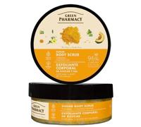 Confezione 1 - Scrub corpo di zucchero, olio di curcuma e zucca 200 ml. Green Pharmacy