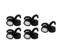 Confezione 10 Ganci Magnetici per bianchi 12mm Ganci ABS per Cucina Per Ufficio