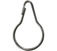Confezione 10 gancio a pera a scatto Ø 3 mm