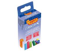 Confezione 10 gessetti colorati antipolvere Jovi