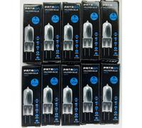 Confezione 10 lampade / lampadine BISPINA G4 alogena consumo 20W 12V [EEK: G]