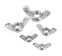 Confezione 10 pezzi M3-M8 acciaio inox SS316 dado a farfalla DIN315 Kit dadi a farfalla per fissaggio(M8)