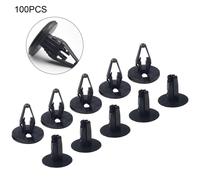 Confezione 100 Clip Fermo Paraurti Per Ford Per Chrysler Tipo Push Installazione