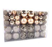 Set Di 100 Palline Di Natale: Champagne