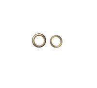 Confezione 100 rondelle in ottone diametro Ø 14 mm alzaporta rosette cerniere