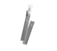 Confezione 100 Set Spazzolino E Dentifricio Lotho, Plastica, Bianco E Grigio