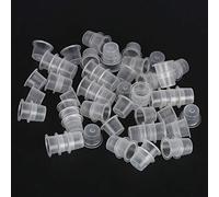 Confezione 1000 Bicchierini per Inchiostro per Tatuaggi Tappi per Inchiostro in Plastica Bicchierini per Inchiostro Accessori per Tatuaggi Piccoli (Misura media 7,3 di