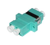 Confezione 12 Adattatori Fibra Ottica Lc/Lc Multimode Duplex Om3