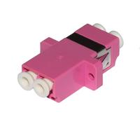 Confezione 12 Adattatori Fibra Ottica Lc/Lc Multimode Duplex Om4