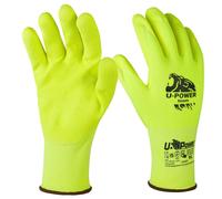 Confezione 12 paia - Guanti lavoro multisettore giallo fluo U-Power ICON